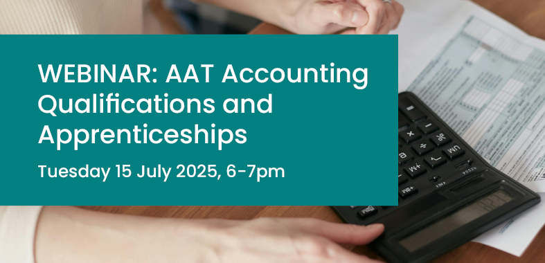 Webinar: AAT Accounting Qualifications and Apprenticeships