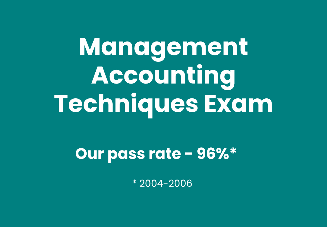 AAT Management Accounting Techniques Exam pass rates