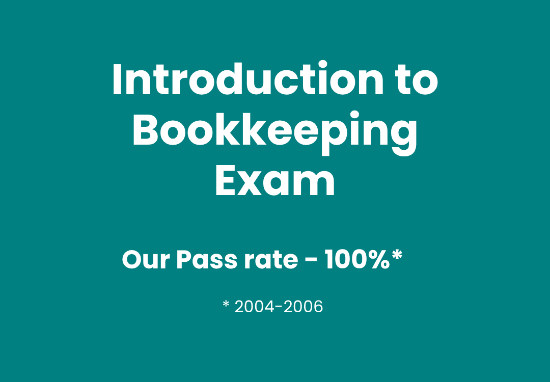 Introduction to Bookkeeping Exam pass rates